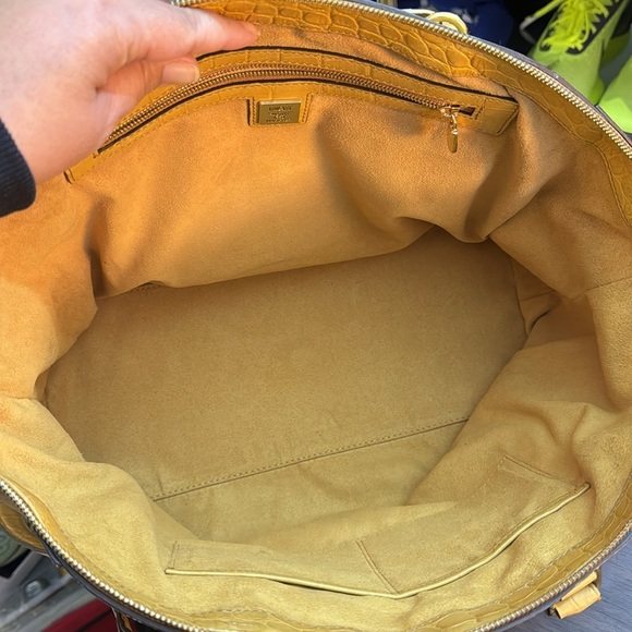 Authentic MCM Croc Skin Bag - Picture 12 of 15